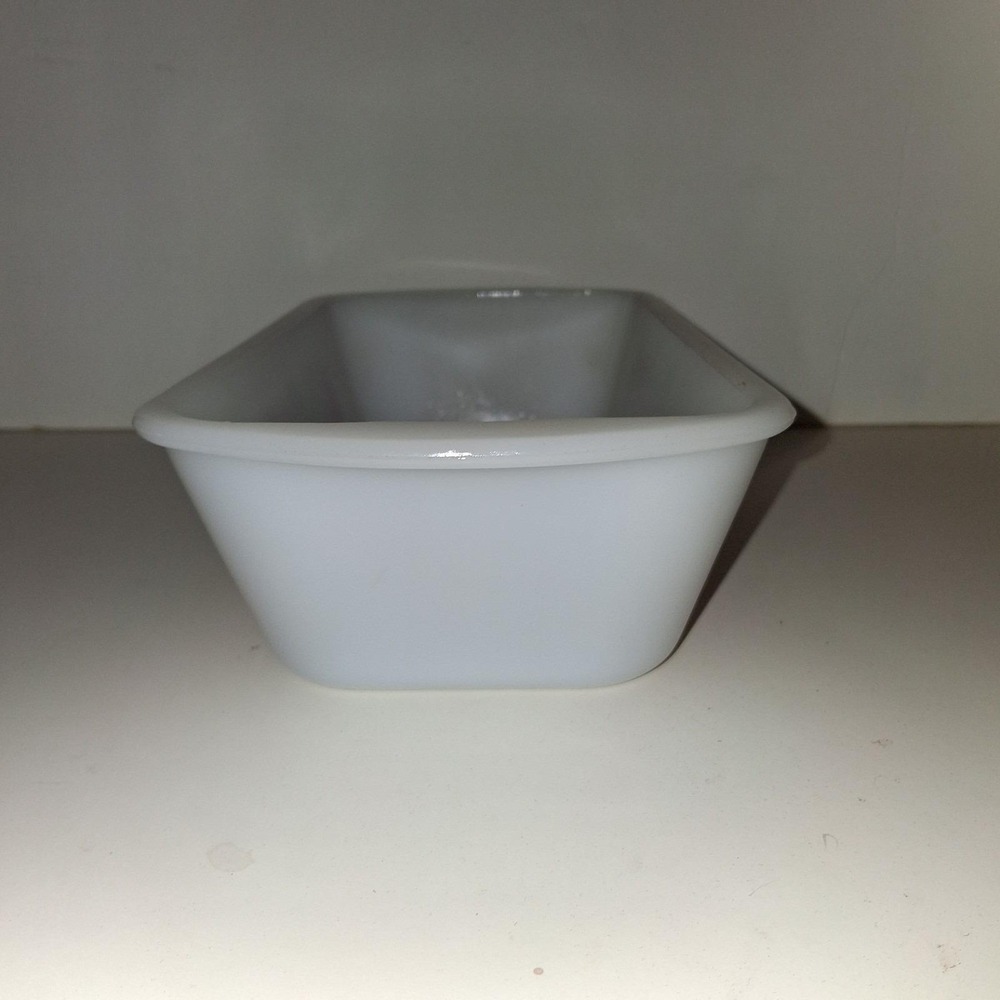 Vintage GLASBAKE Garden Vegetable‎ Loaf Pan 1.5 Quart J522 - Picture 3 of 6